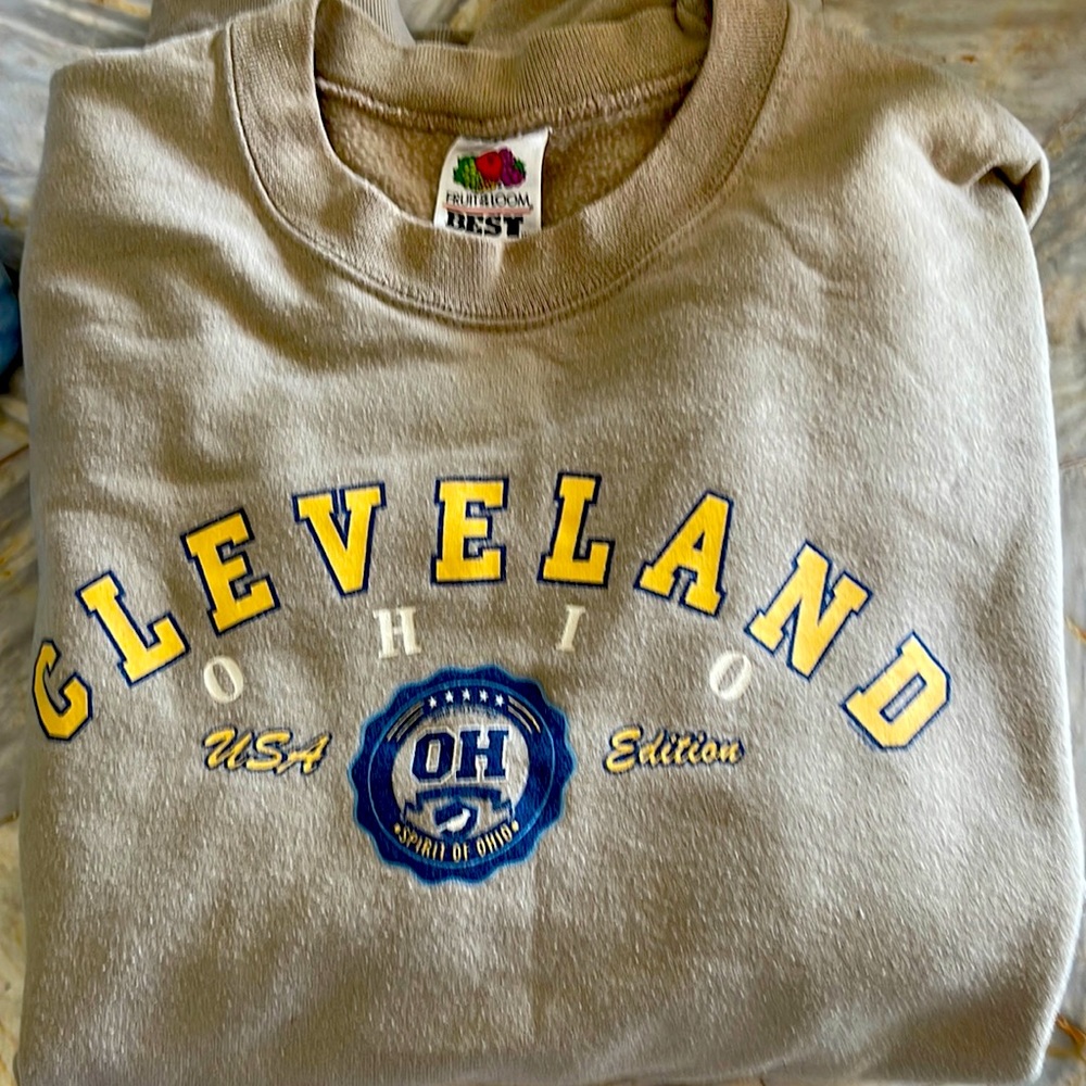 Cleveland Ohio sweatshirt!